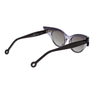 Rückansicht der Hally & Son Sonnenbrille HS899V03S 5003S – Azetat Rahmen