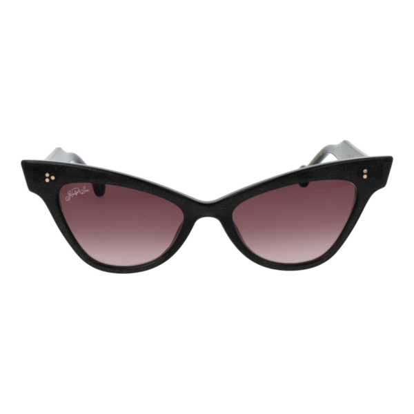 Hally & Son Sonnenbrille HS931S04 5404 – Frontansicht mit Azetat Rahmen und Rosa Gläsern
