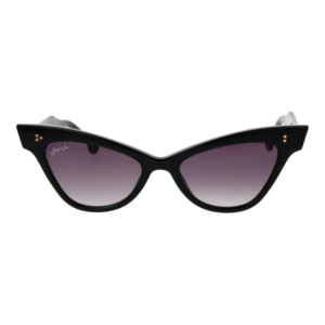 Hally & Son Sonnenbrille HS931V01S 5401S – Frontansicht mit Azetat Rahmen und Lila Gläsern