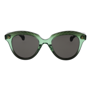 Hally & Son Sonnenbrille HS932V04S 5004S – Frontansicht mit Azetat Rahmen und Grau Gläsern