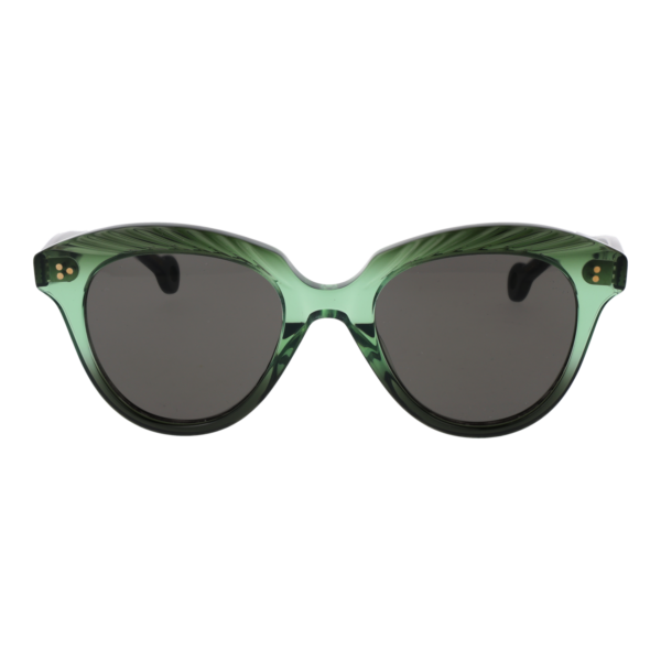 Hally & Son Sonnenbrille HS932V04S 5004S – Frontansicht mit Azetat Rahmen und Grau Gläsern
