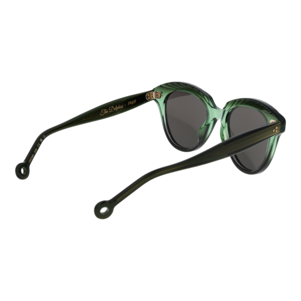 Rückansicht der Hally & Son Sonnenbrille HS932V04S 5004S – Azetat Rahmen