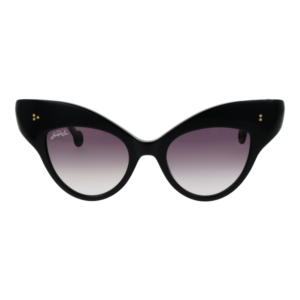 Hally & Son Sonnenbrille HS940S01 5001 – Frontansicht mit Azetat Rahmen und Lila Gläsern