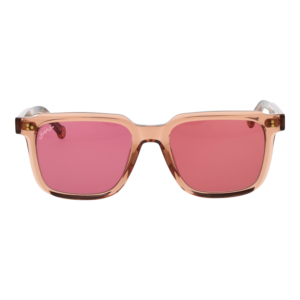 Hally & Son Sonnenbrille HS956S01 5401 – Frontansicht mit Azetat Rahmen und Rosa Gläsern