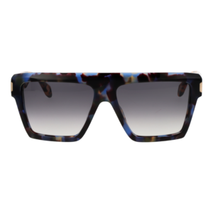 Just Cavalli Sonnenbrille SJC032 5709UV – Frontansicht mit Kunststoff Rahmen und Grau Gläsern