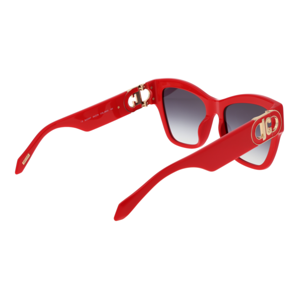 Rückansicht der Just Cavalli Sonnenbrille SJC037 5406XX – Kunststoff Rahmen
