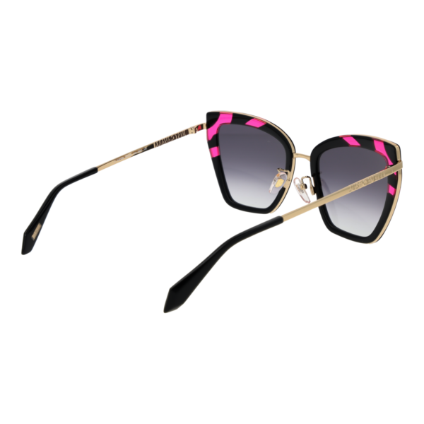 Rückansicht der Just Cavalli Sonnenbrille SJC092 5309P2 – Metall Rahmen
