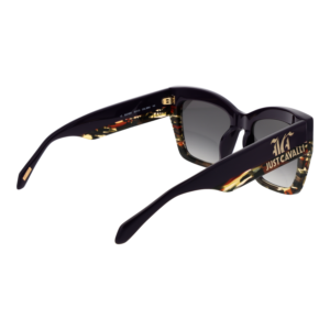 Rückansicht der Just Cavalli Sonnenbrille SJC102V 5309NU – Kunststoff Rahmen