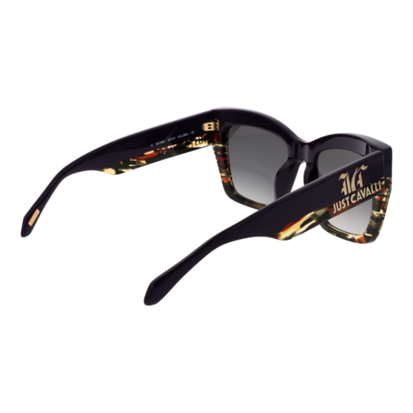 Rückansicht der Just Cavalli Sonnenbrille SJC102V 5309NU – Kunststoff Rahmen