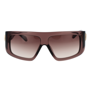 Just Cavalli Sonnenbrille SJC145 6007AY – Frontansicht mit Kunststoff Rahmen und Braun Gläsern
