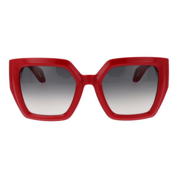 Just Cavalli Sonnenbrille SJC149 5307FU – Frontansicht mit Kunststoff Rahmen und Grau Gläsern