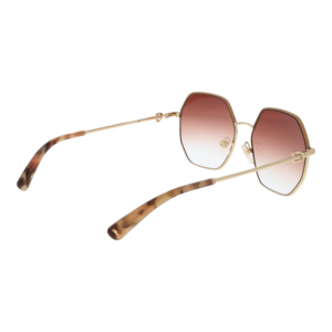 Rückansicht der Longchamp Sonnenbrille LO140SL 58731 – Metall Rahmen