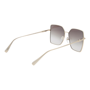 Rückansicht der Longchamp Sonnenbrille LO173S N 57708 – Metall Rahmen