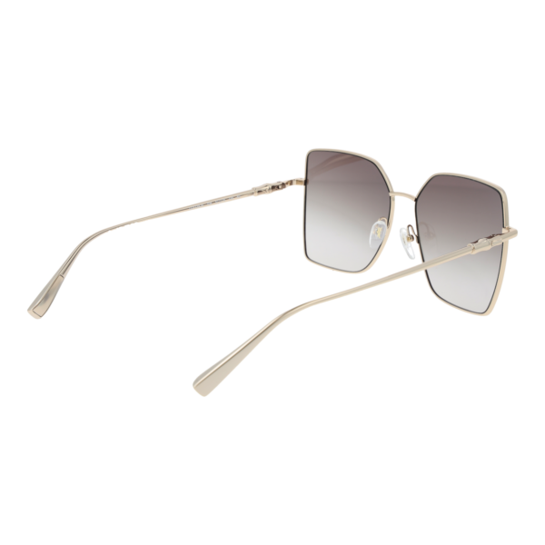 Rückansicht der Longchamp Sonnenbrille LO173S N 57708 – Metall Rahmen