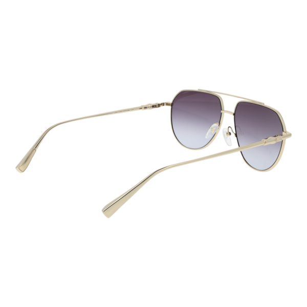 Rückansicht der Longchamp Sonnenbrille LO174S 57723 – Metall Rahmen