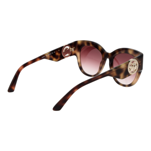Rückansicht der Longchamp Sonnenbrille LO740S 52690 – Azetat Rahmen