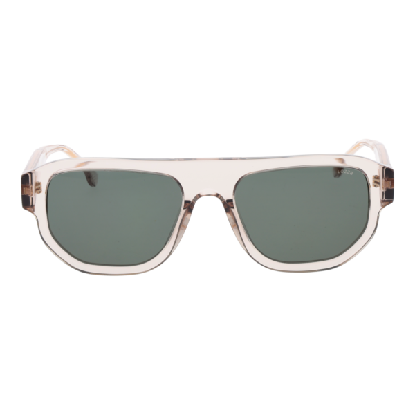 Lozza Sonnenbrille SL4340 5501AH – Frontansicht mit Kunststoff Rahmen und Grau Gläsern