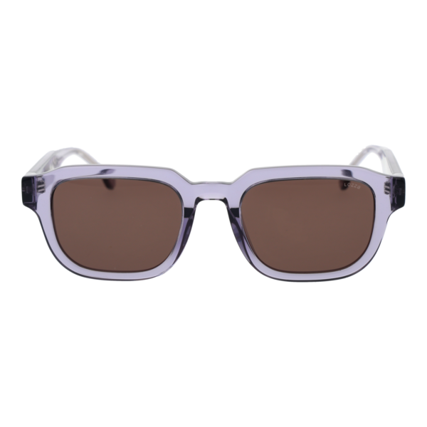 Lozza Sonnenbrille SL4341 5206A7 – Frontansicht mit Kunststoff Rahmen und Braun Gläsern