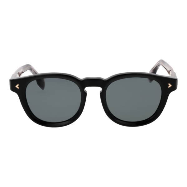 Lozza Sonnenbrille SL4357M 52700P – Frontansicht mit Kunststoff Rahmen und Grau Gläsern