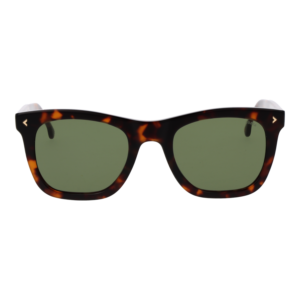 Lozza Sonnenbrille SL4359 5404BL – Frontansicht mit Kunststoff Rahmen und Grün Gläsern