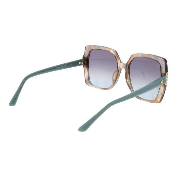 Rückansicht der Marciano by Guess Sonnenbrille GM0828 5795W – Kunststoff Rahmen