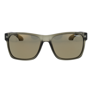 O'Neill Sonnenbrille ONS 9075 57107P – Frontansicht mit Kunststoff Rahmen und Braun Gläsern