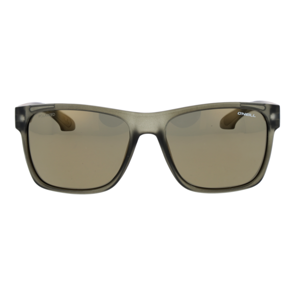 O'Neill Sonnenbrille ONS 9075 57107P – Frontansicht mit Kunststoff Rahmen und Braun Gläsern