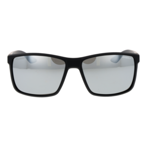 O'Neill Sonnenbrille ONS 9076 58104P – Frontansicht mit Kunststoff Rahmen und Grau Gläsern