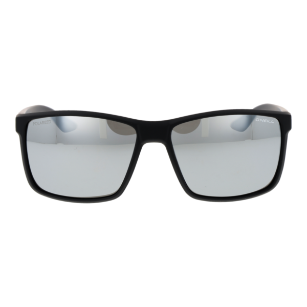 O'Neill Sonnenbrille ONS 9076 58104P – Frontansicht mit Kunststoff Rahmen und Grau Gläsern