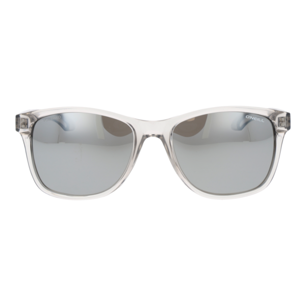 O'Neill Sonnenbrille ONS OFFS 55108P – Frontansicht mit Kunststoff Rahmen und Grau Gläsern