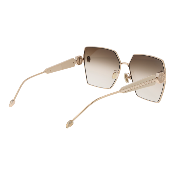 Rückansicht der Philipp Plein Sonnenbrille SPP122S 640F47 – Metall Rahmen