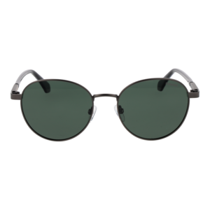 Polaroid Sonnenbrille PLD 4197/S/X 53R80UC – Frontansicht mit Metall Rahmen und Grün Gläsern