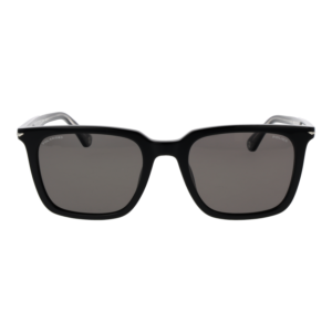 Police Sonnenbrille SPLL80 54700P – Frontansicht mit Kunststoff Rahmen und Grau Gläsern