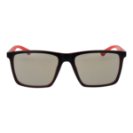 Police Sonnenbrille SPLN26 5406TY – Frontansicht mit Kunststoff Rahmen und Braun Gläsern