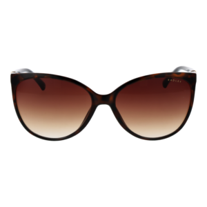 Radley Sonnenbrille RDS 6560 58102 – Frontansicht mit Kunststoff Rahmen und Braun Gläsern