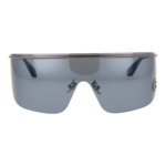 Roberto Cavalli Sonnenbrille SRC012M 99530X – Frontansicht mit Metall Rahmen und Grau Gläsern
