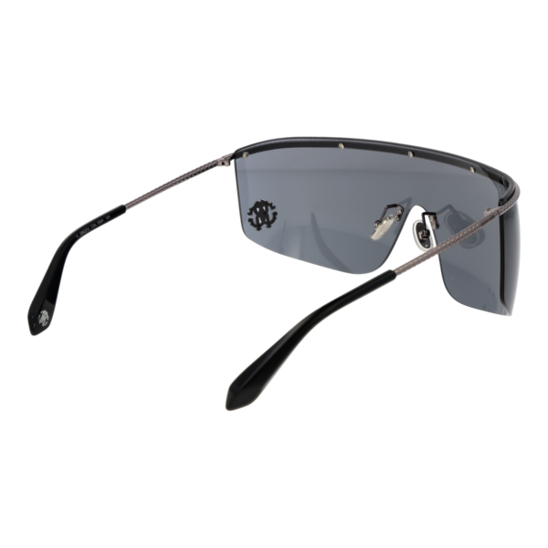 Rückansicht der Roberto Cavalli Sonnenbrille SRC012M 99530X – Metall Rahmen