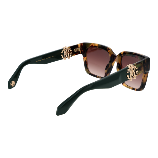 Rückansicht der Roberto Cavalli Sonnenbrille SRC040M 540AGG – Kunststoff Rahmen