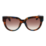 Roberto Cavalli Sonnenbrille SRC054 5309UV – Frontansicht mit Kunststoff Rahmen und Braun Gläsern