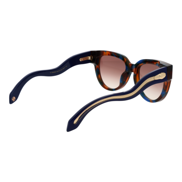 Rückansicht der Roberto Cavalli Sonnenbrille SRC054 5309UV – Kunststoff Rahmen