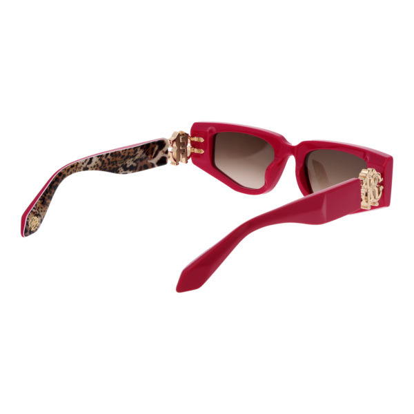 Rückansicht der Roberto Cavalli Sonnenbrille SRC057M 5109M3 – Kunststoff Rahmen