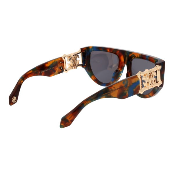 Rückansicht der Roberto Cavalli Sonnenbrille SRC063 5609UV – Kunststoff Rahmen