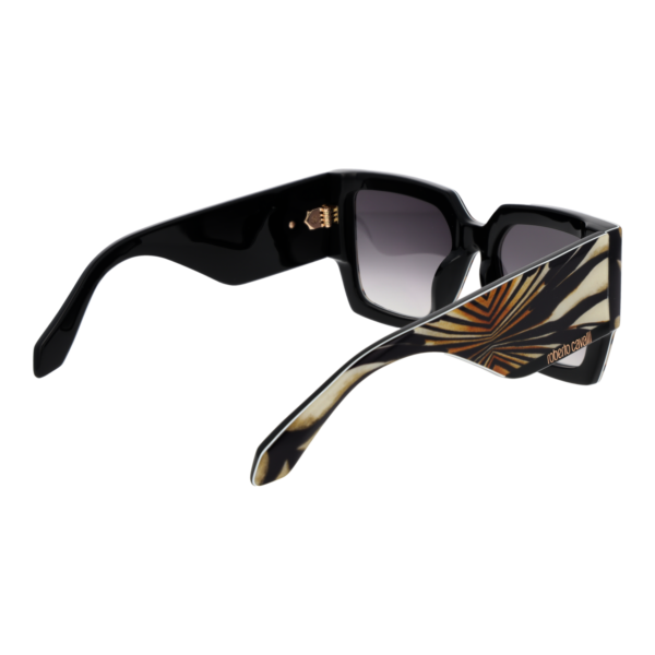 Rückansicht der Roberto Cavalli Sonnenbrille SRC067V 5406K4 – Kunststoff Rahmen