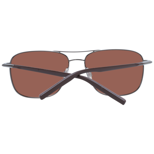 Rückansicht der Serengeti Sonnenbrille 8799-AU 58 – Metall Rahmen