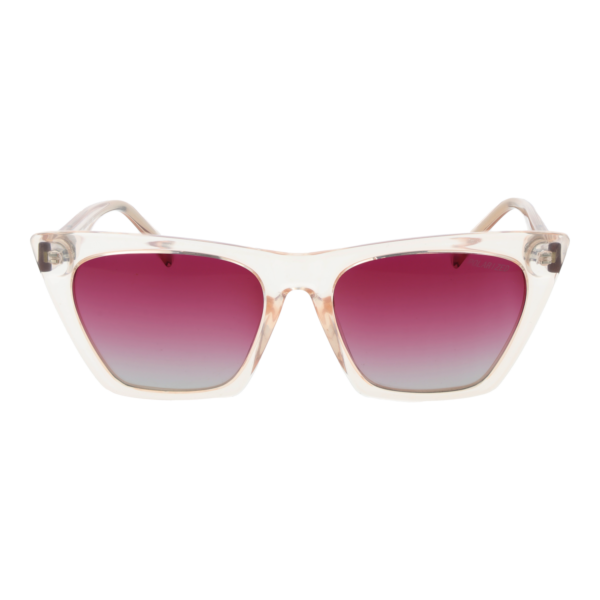 Skechers Sonnenbrille SE6177 5345M – Frontansicht mit Kunststoff Rahmen und Pink Gläsern