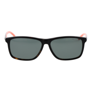 Skechers Sonnenbrille SE9089 5152R – Frontansicht mit Edelstahl Rahmen und Grau Gläsern