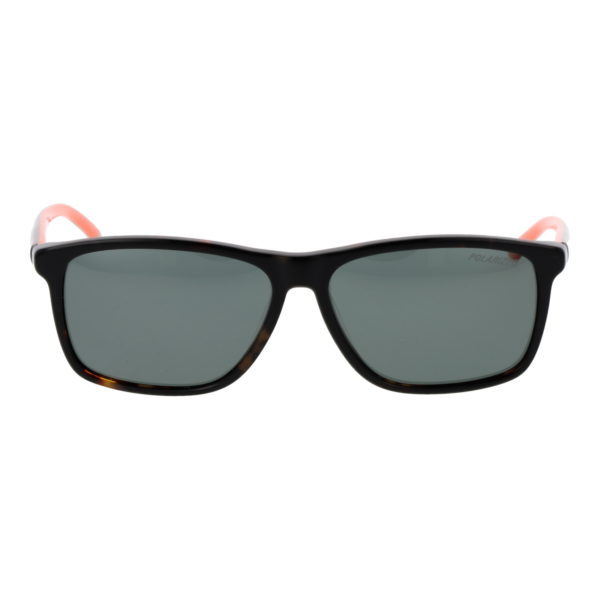 Skechers Sonnenbrille SE9089 5152R – Frontansicht mit Edelstahl Rahmen und Grau Gläsern