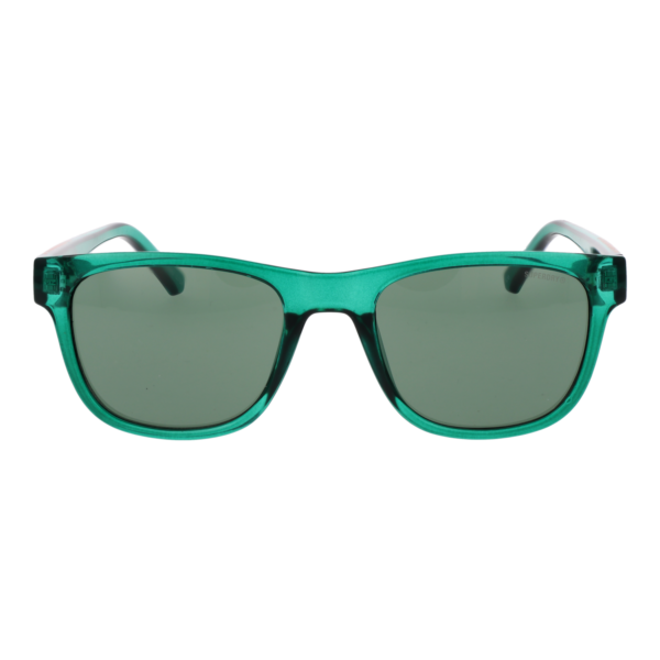 Superdry Sonnenbrille SDS 5055 53154 – Frontansicht mit Polycarbonat Rahmen und Grün Gläsern