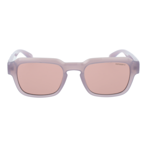Superdry Sonnenbrille SDS 5060 51120 – Frontansicht mit Kunststoff Rahmen und Rosa Gläsern