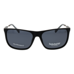 Timberland Sonnenbrille TB9281 6202D – Frontansicht mit Kunststoff Rahmen und Grau Gläsern